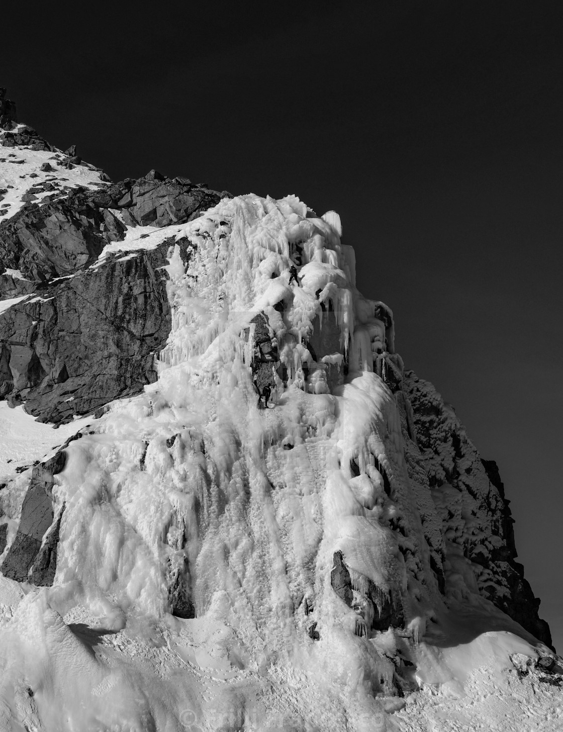 "Glacier climber I" stock image