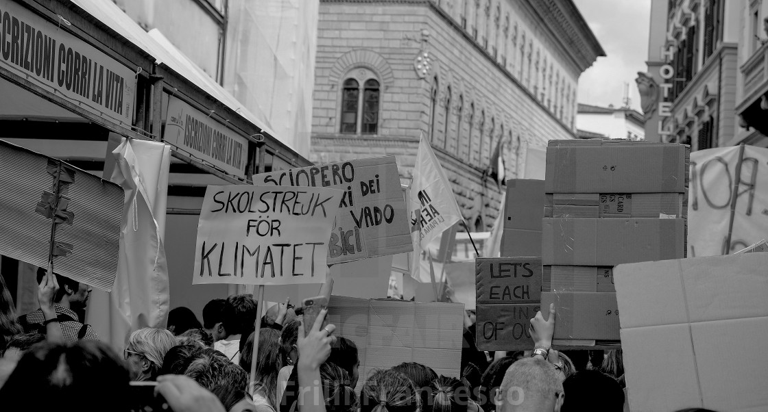 "Skolstreik fur Klimatet" stock image