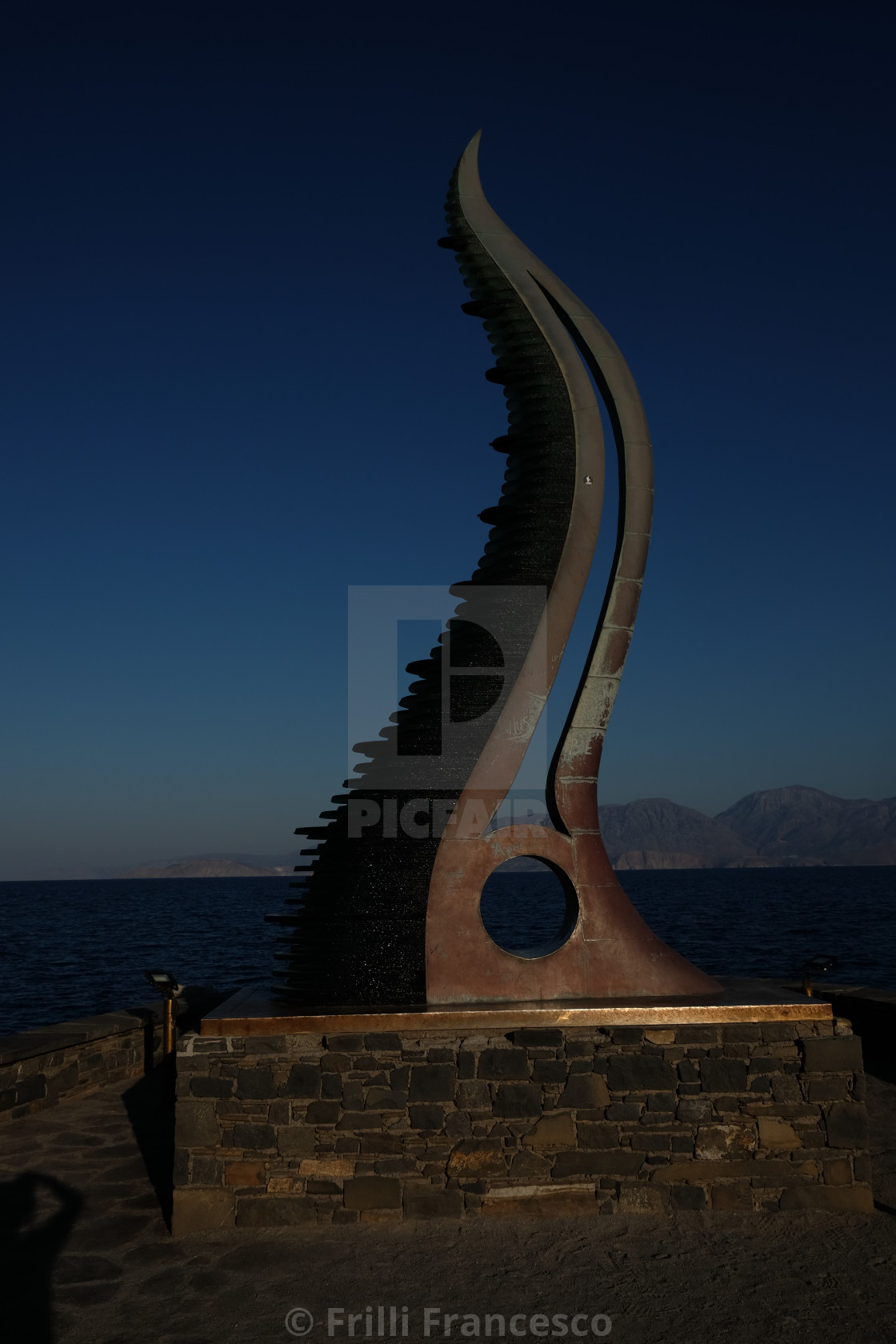 "Sea monument" stock image