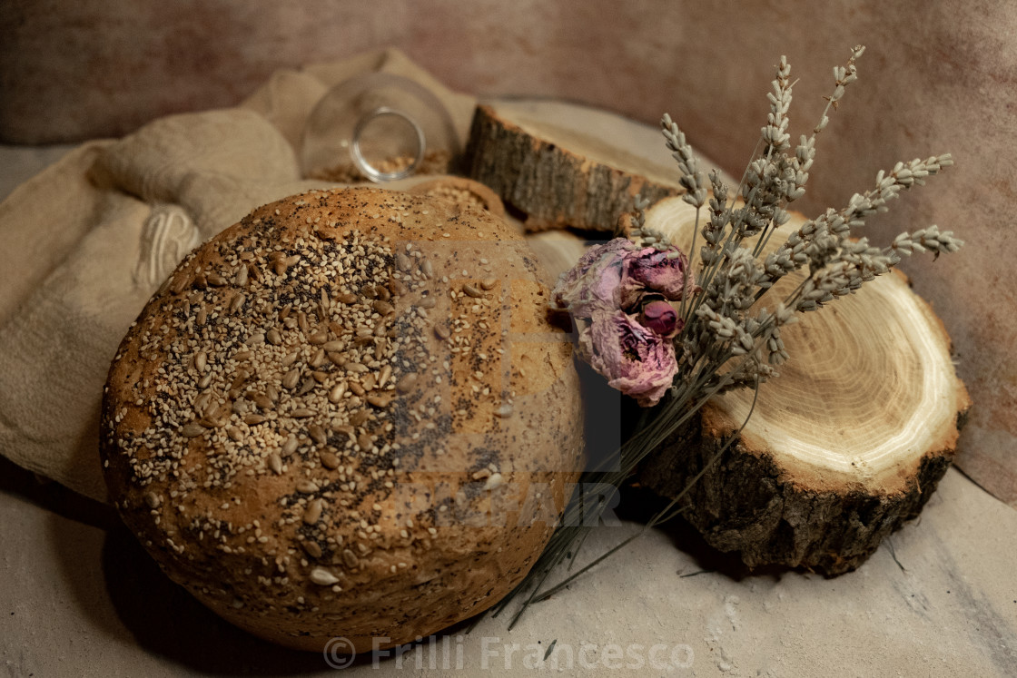 "Fragrant bread" stock image