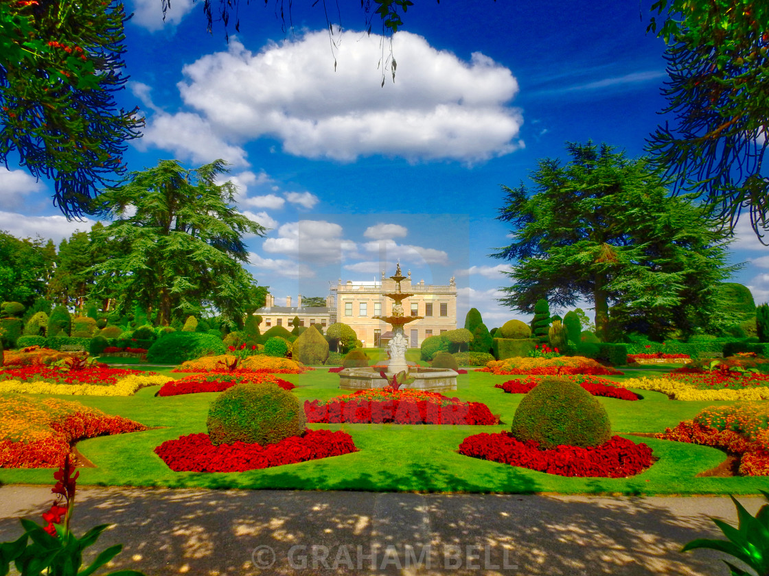 "Brodsworth Hall" stock image