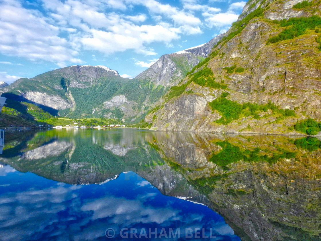 "FLAAM, NORWAY" stock image