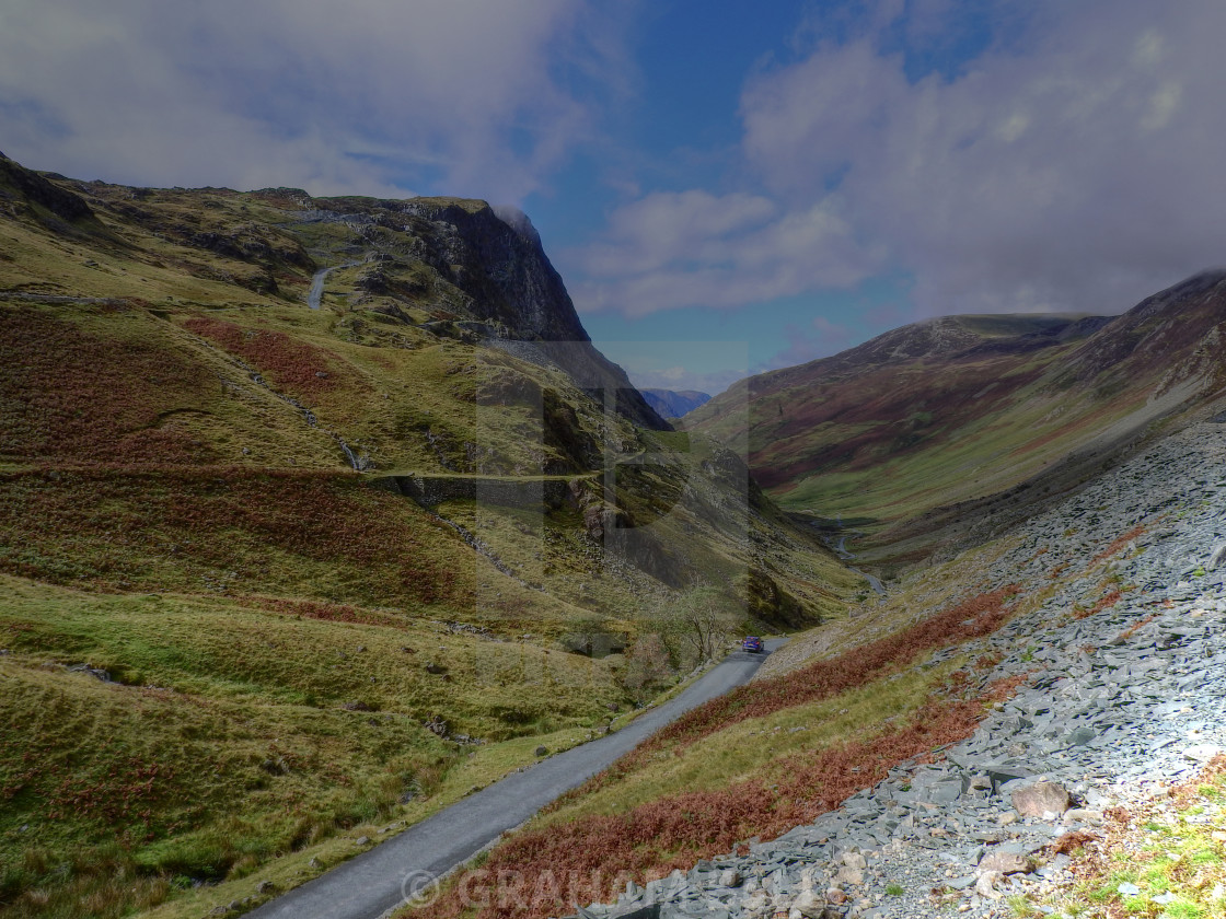 "HONISTER PASS" stock image