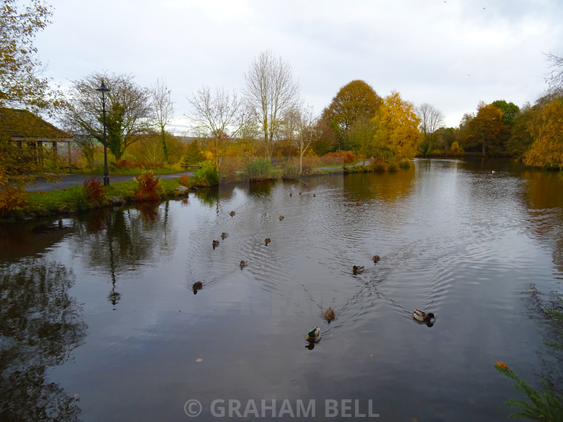 "ILKEY TARN" stock image