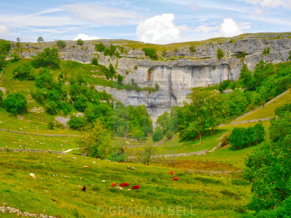 "MALHAM COVE" stock image