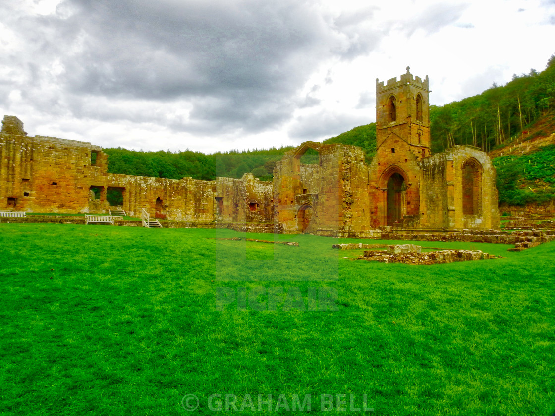 "MOUNT GRACE PRIORY" stock image