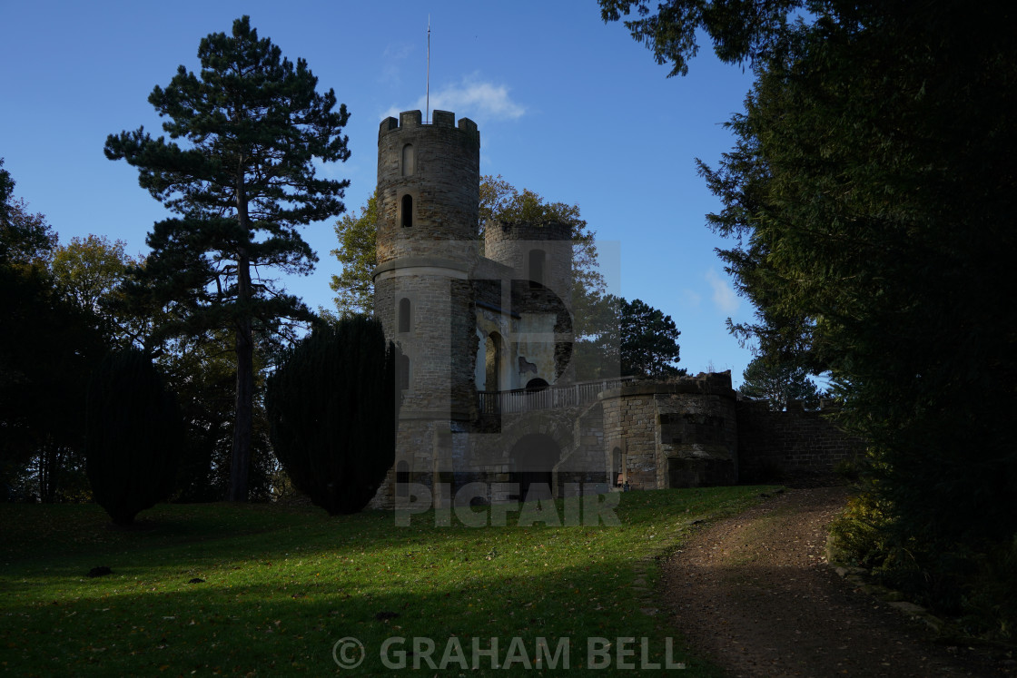 "STAINBOROUGH CASTLE" stock image