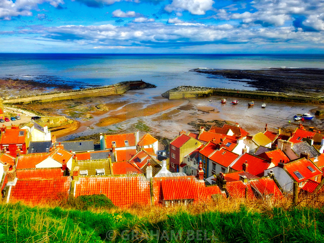 "STAITHES" stock image