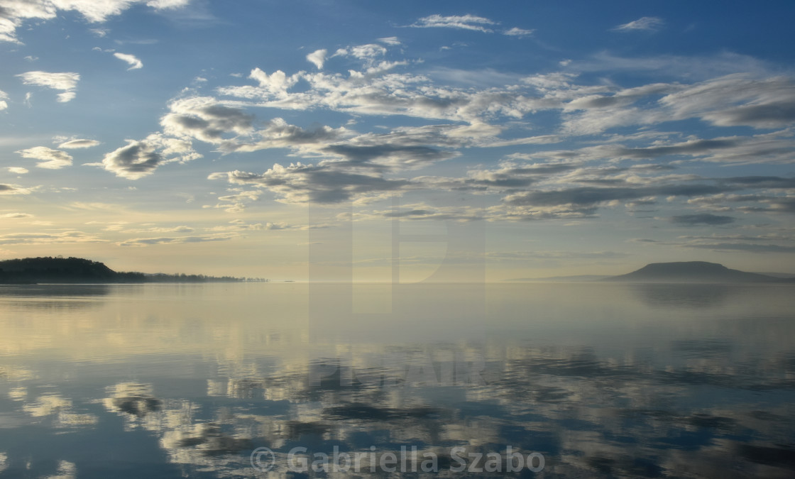 "the Lake Balaton" stock image