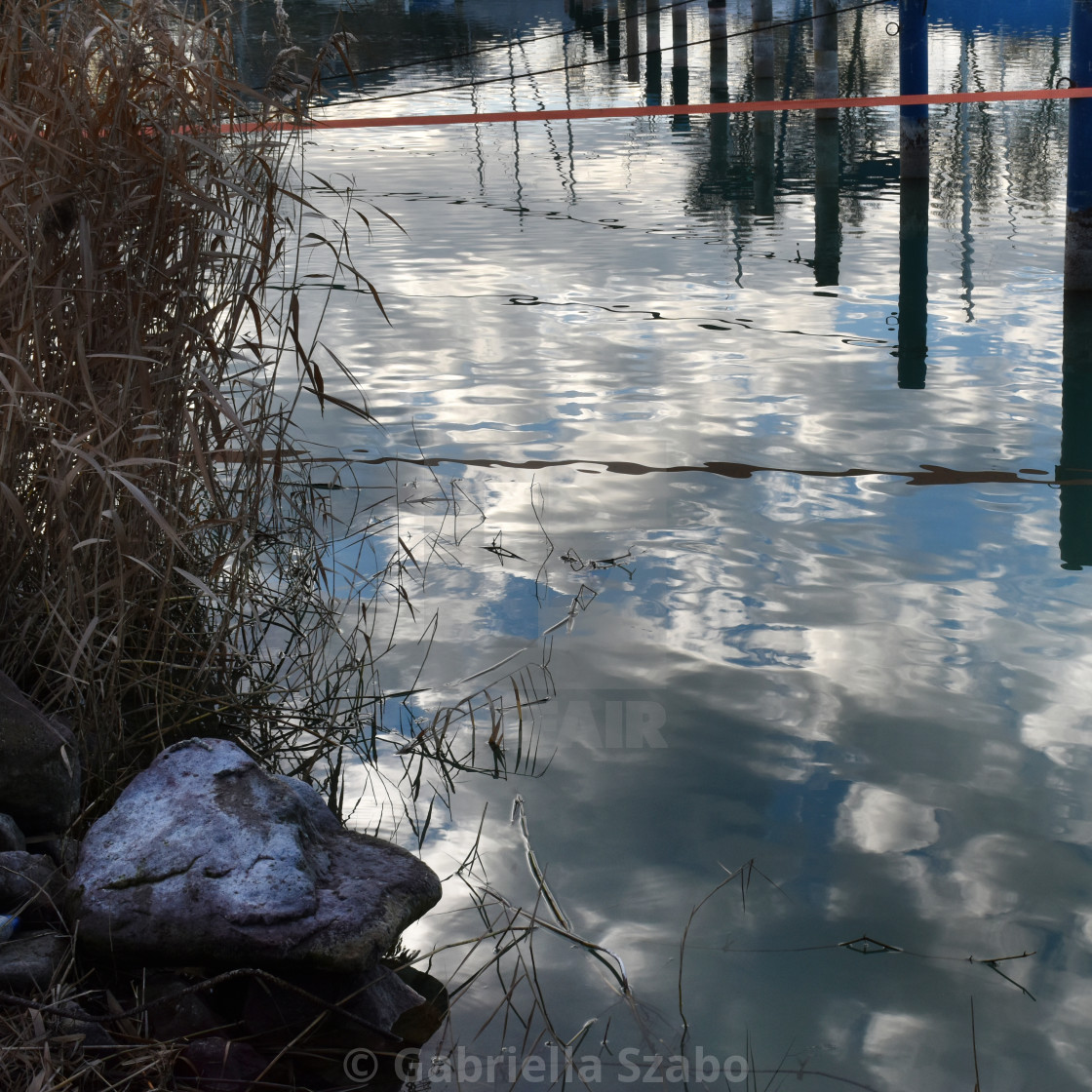 "reflection" stock image