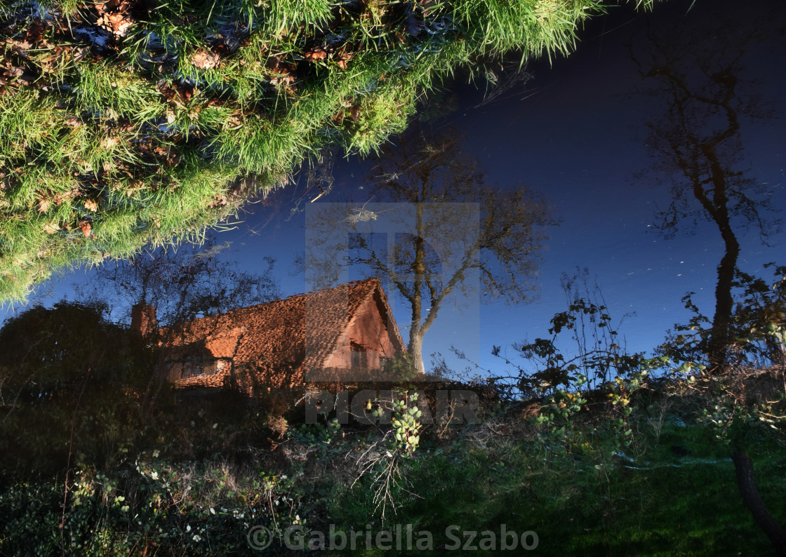 "reflection" stock image