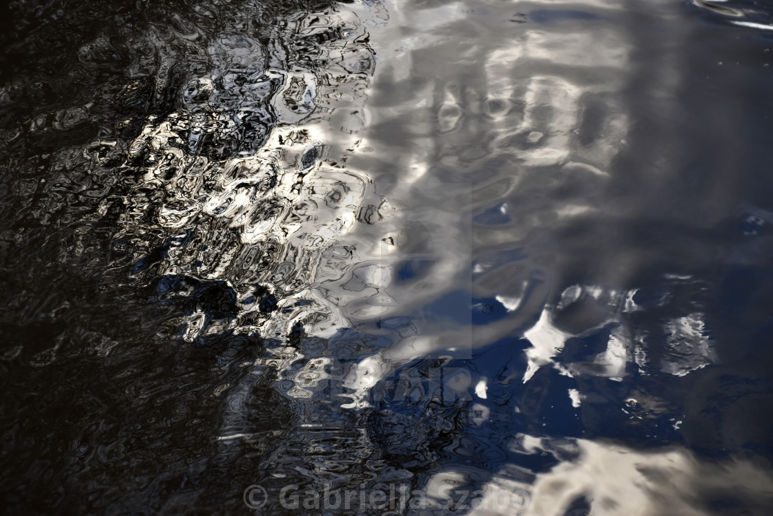 "abstract reflection" stock image