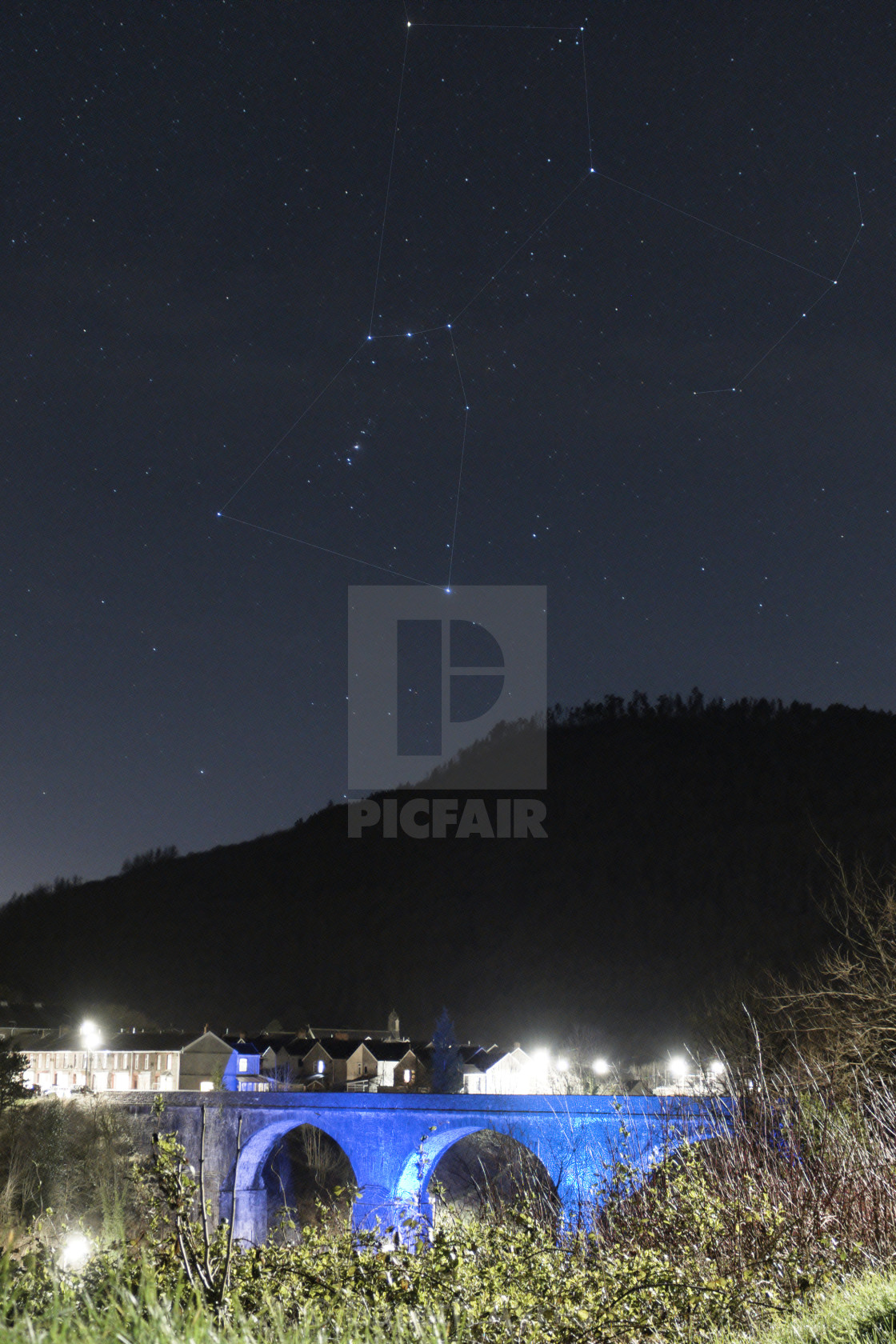 "Orion and the Foel" by Gareth Ayres - $12.25 "Orion and the Foel" stock image