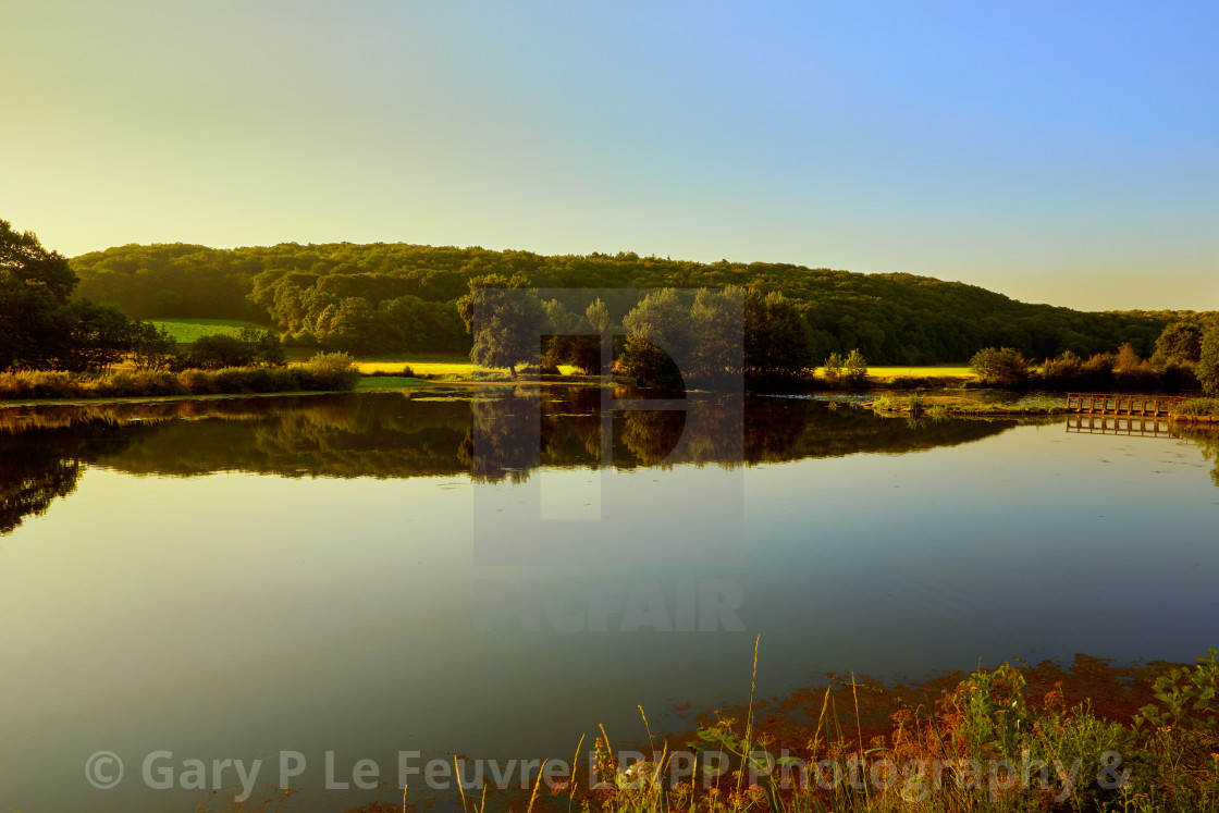 "Image of La Villaine River" stock image