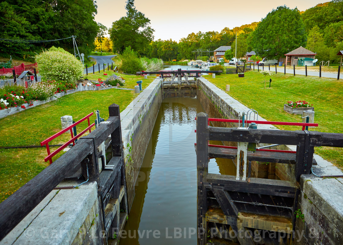 "Saint Germain sur ille" stock image