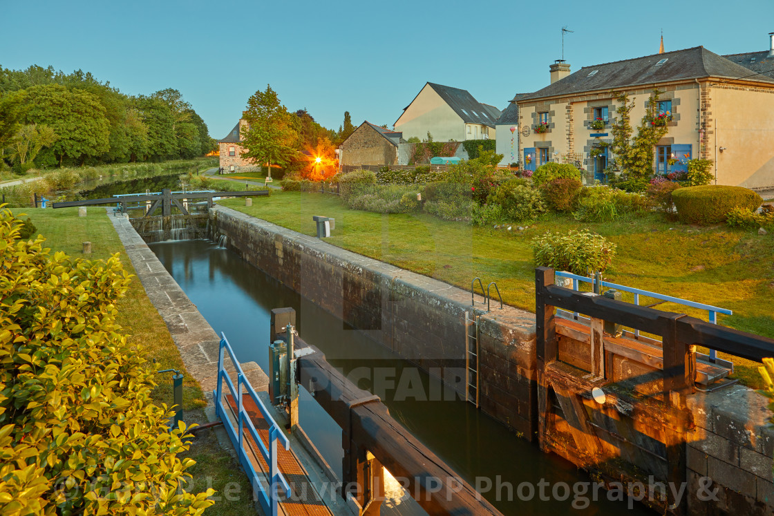 "Tinteniac Lock" stock image