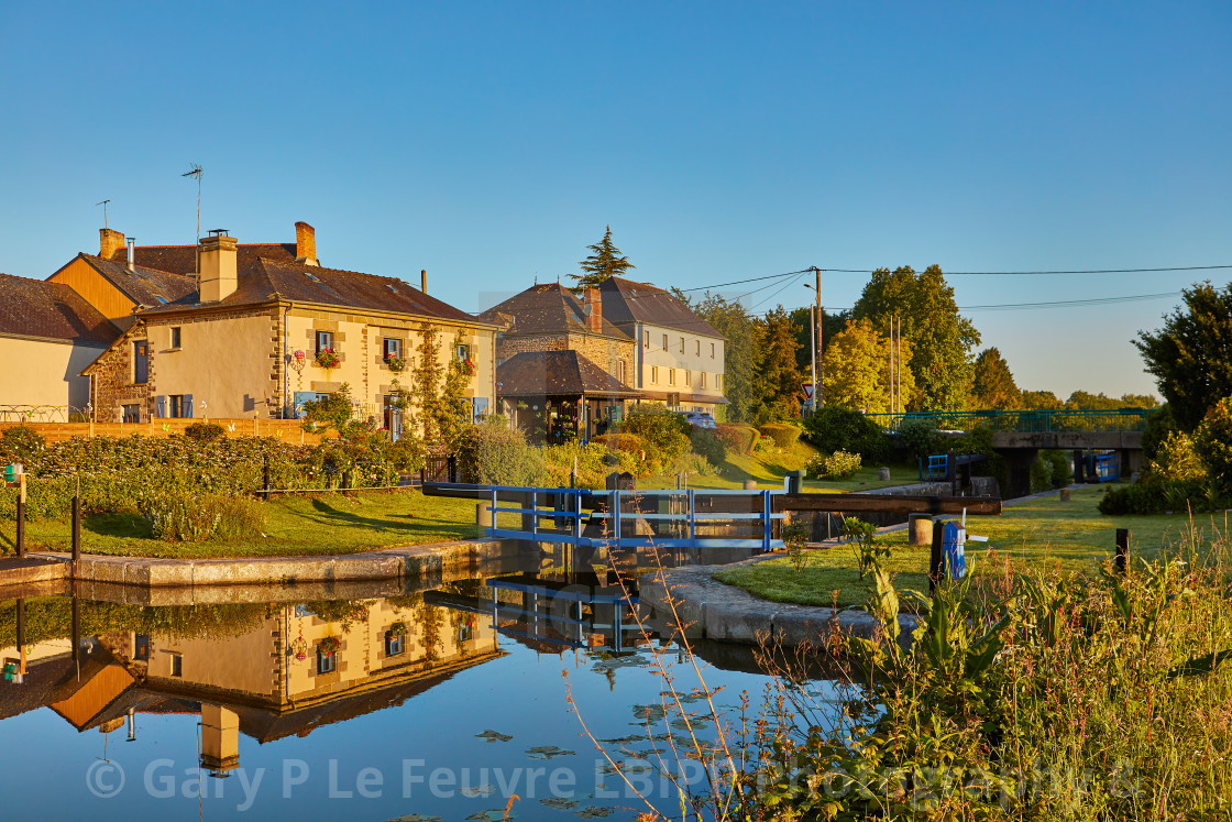 "Tinteniac Lock" stock image