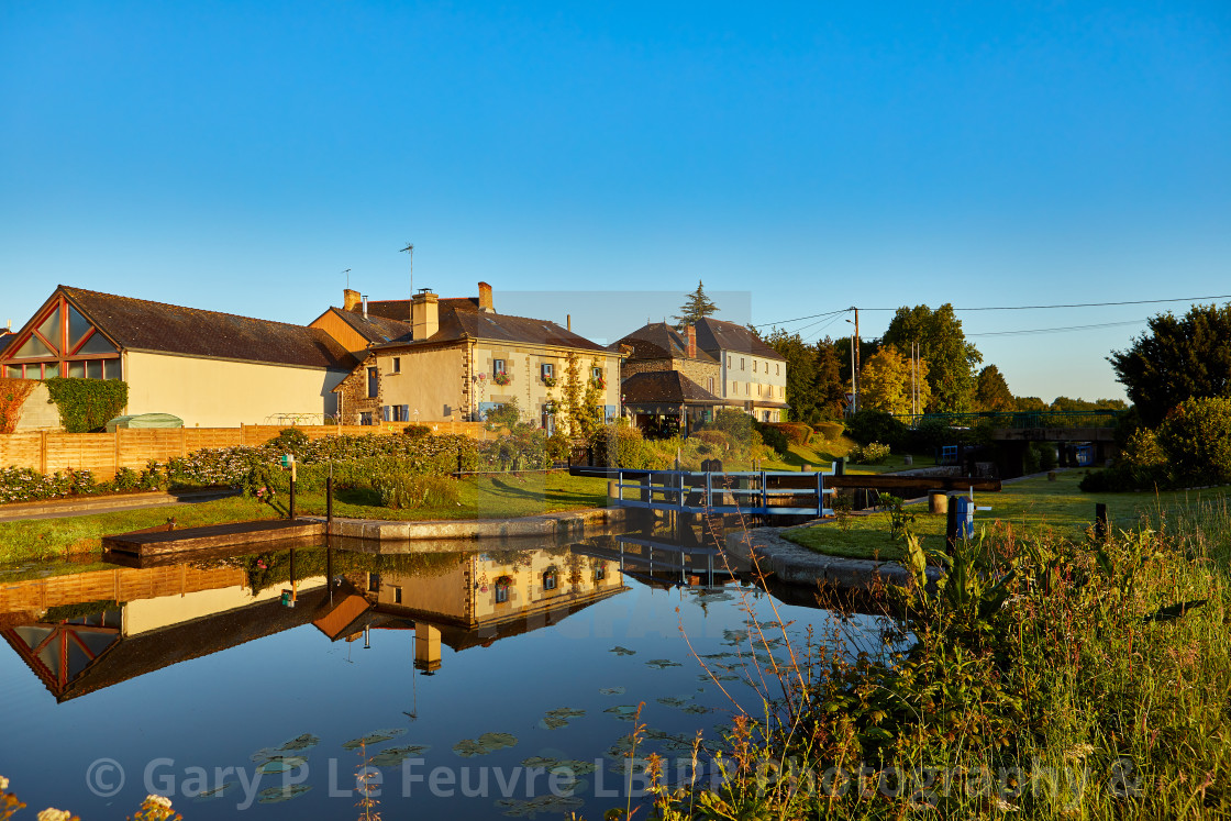 "Tinteniac Lock" stock image