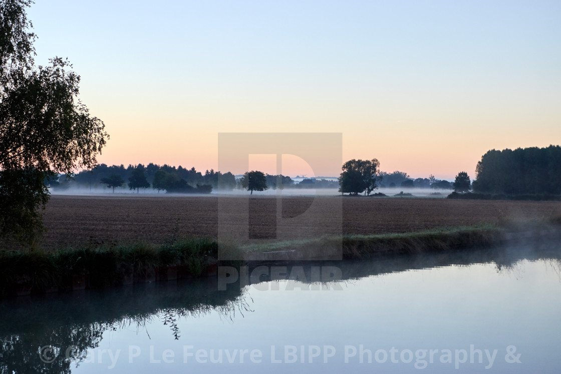 "Landscape with Canal" stock image