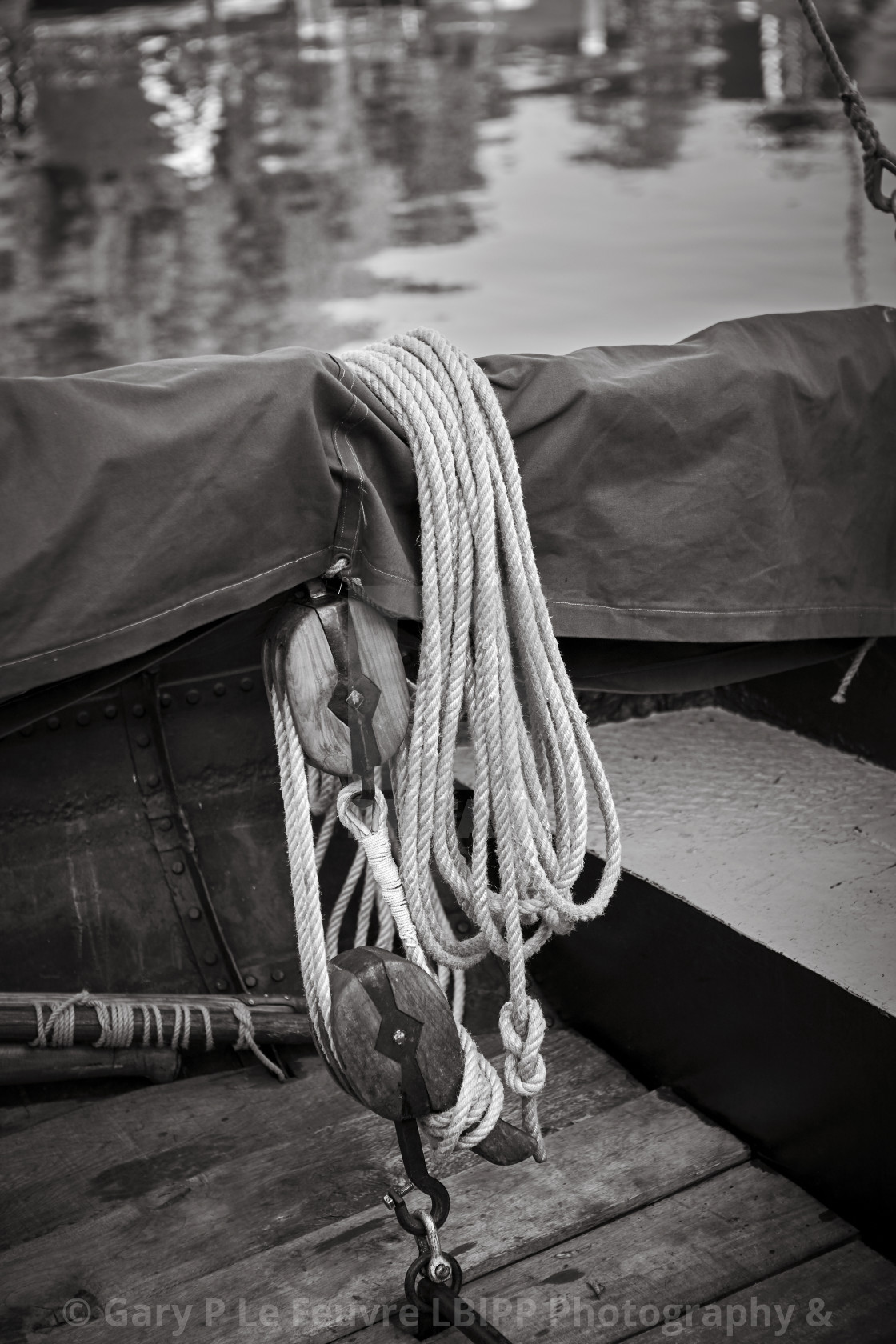 "Abstract dutch sailing Tjalk" stock image