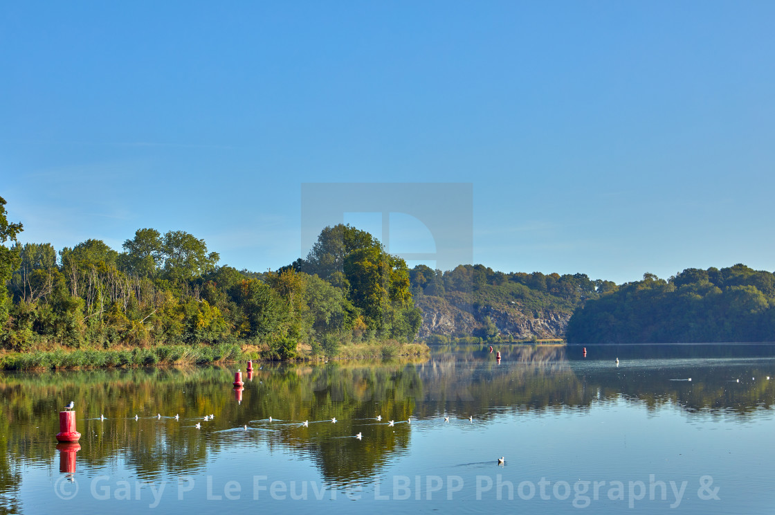 "La Rance Estuary" stock image