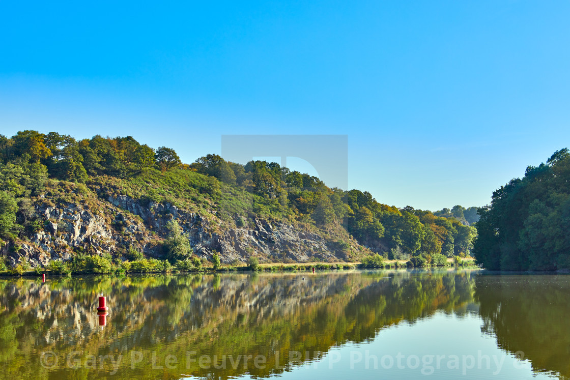 "La Rance Estuary" stock image