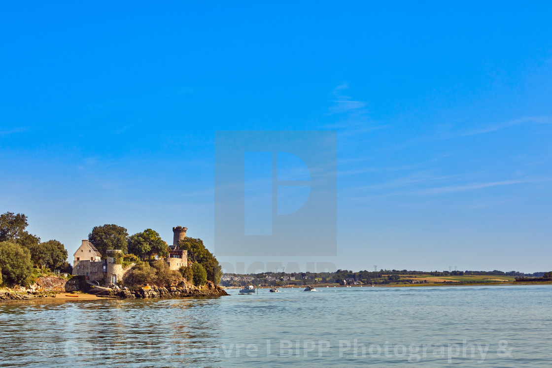 "La Rance Estuary" stock image