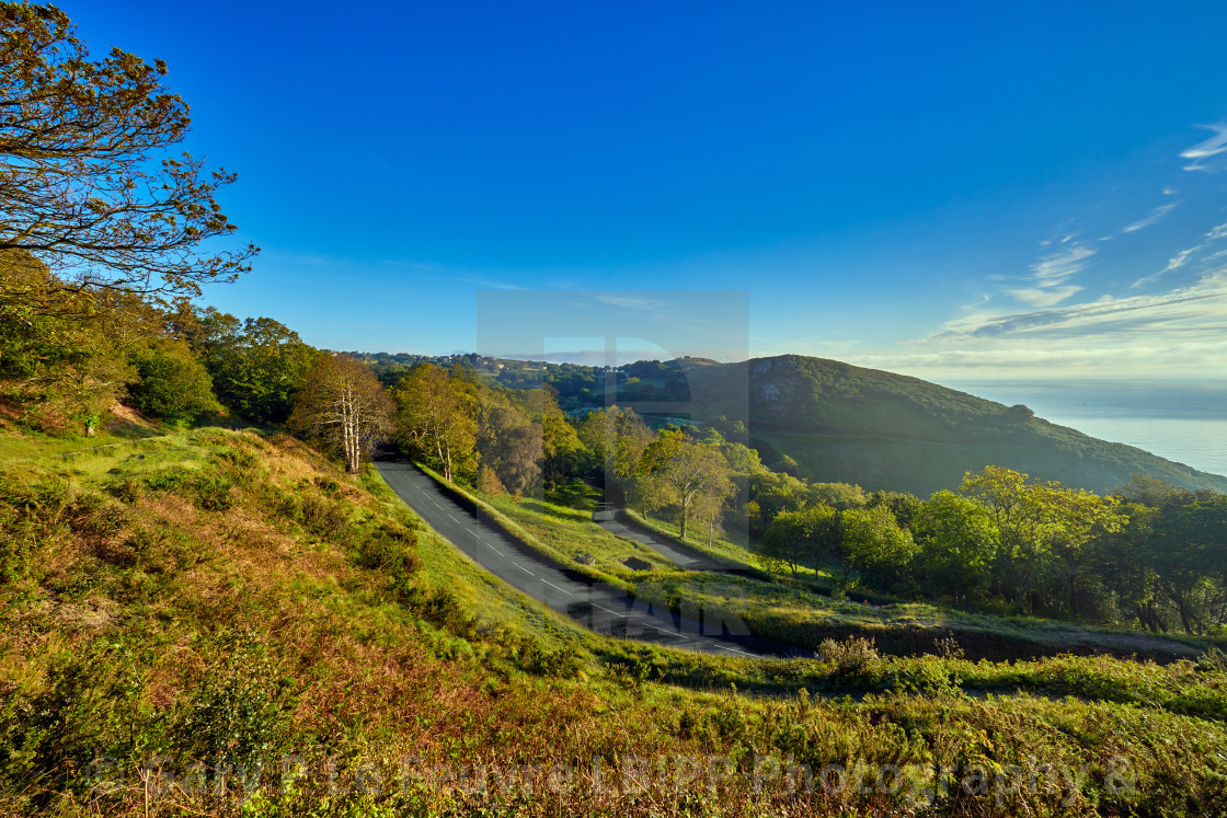 "Bouley Bay Hill" stock image