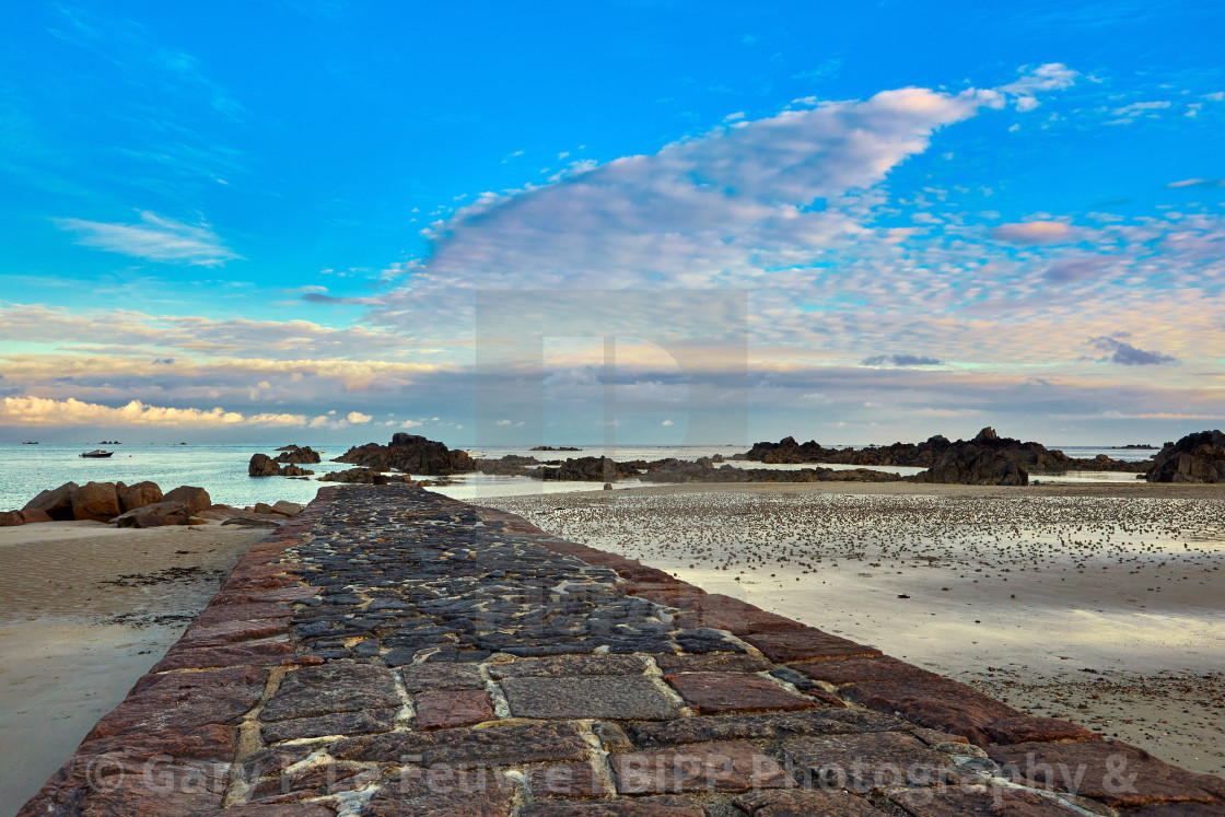 "Green Island, Jersey, Channel Islands" stock image