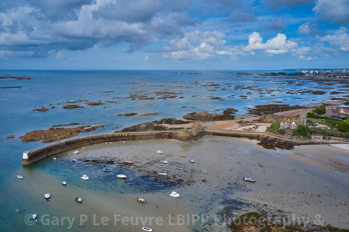 "Image of La Rocque Harbour" stock image