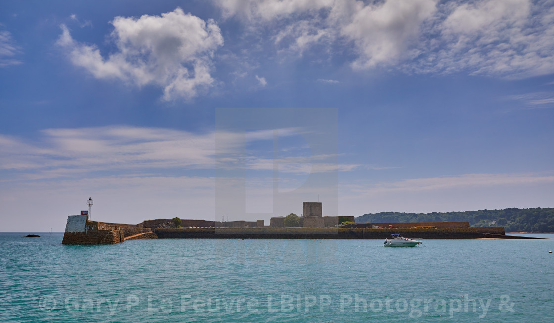 "St Aubins Fort, Jersey CI" stock image