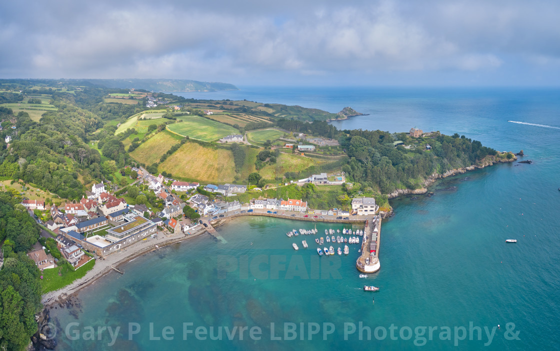 "Rozel Harbour" stock image