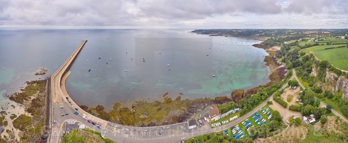 "St Cahrerine's Bay" stock image