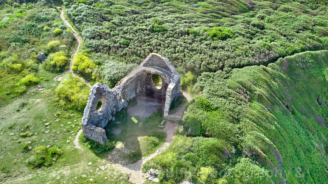 "Ville Eglise, Carteret" stock image