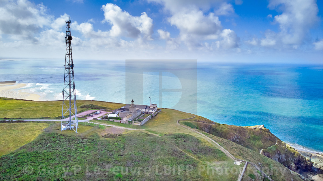 "Phare de Carteret" stock image