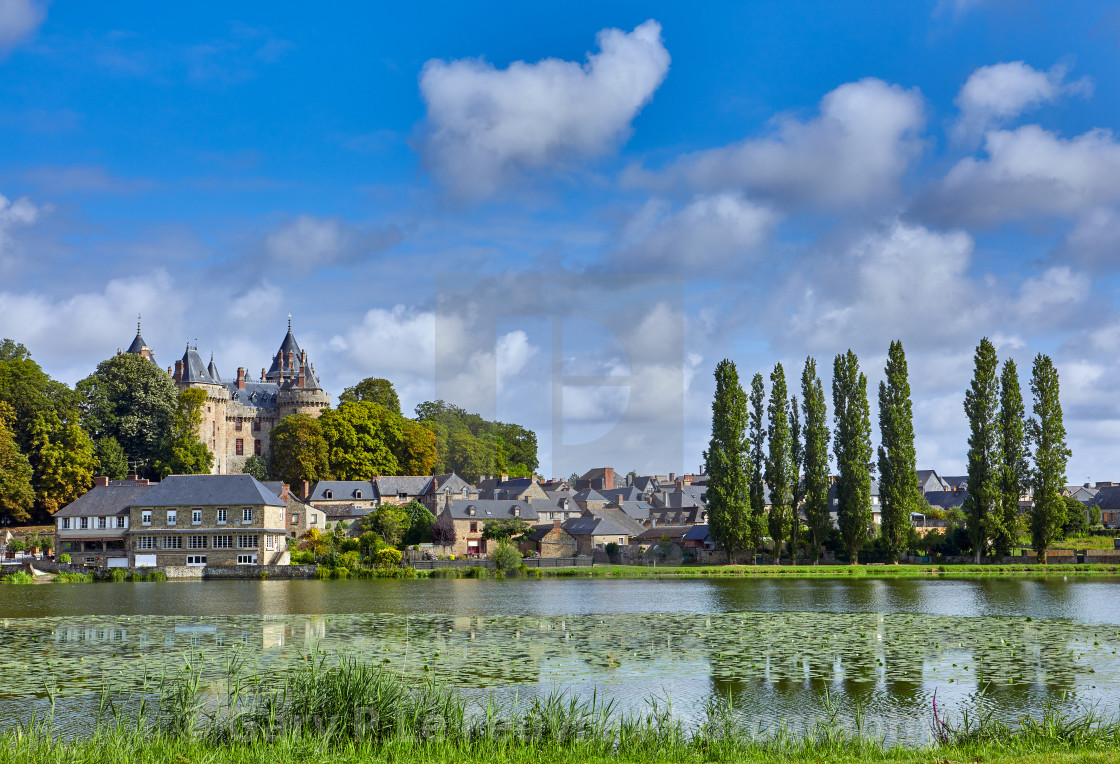 "Combourg, Lac Tranquille" stock image