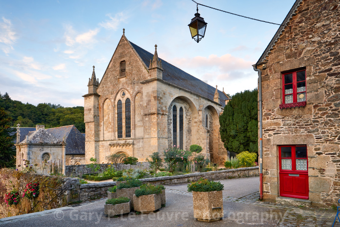 "Image of la marmite de l'abbaye at Lehon, Brittany France" by Gary P Le Feuvre, Photography - £65.00 "Image of la marmite de l'abbaye at Lehon, Brittany France" stock image