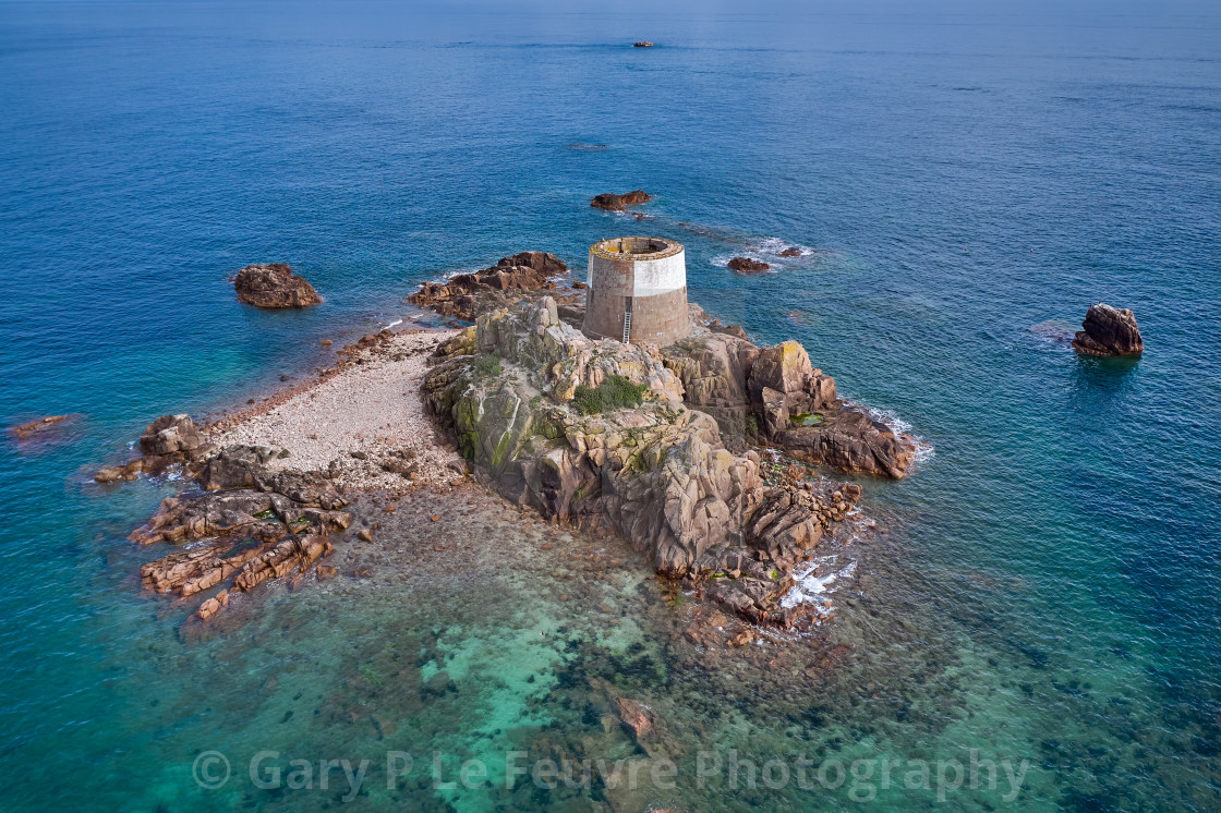 "Aerial drone image of Icho Tower" by Gary P Le Feuvre, Photography - £65.00 "Aerial drone image of Icho Tower" stock image
