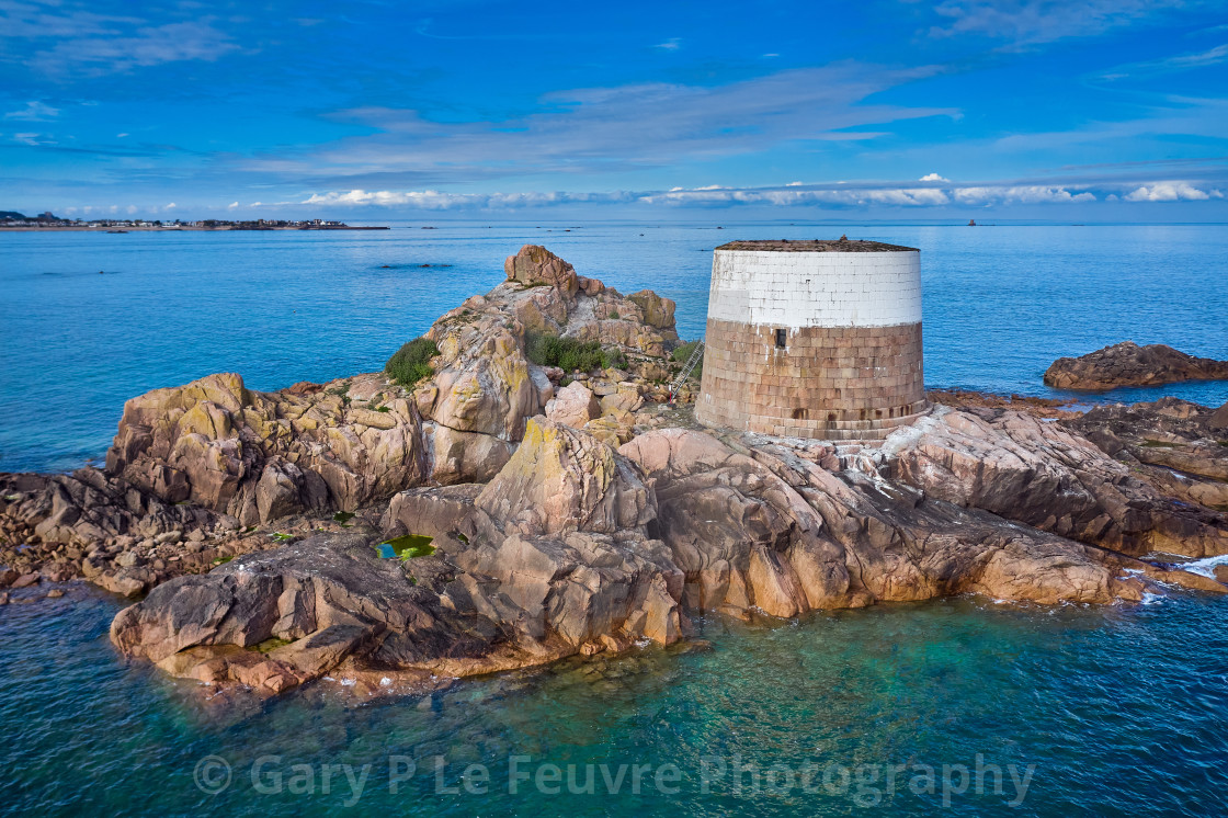 "Aerial drone image of Icho Tower" by Gary P Le Feuvre, Photography - £65.00 "Aerial drone image of Icho Tower" stock image