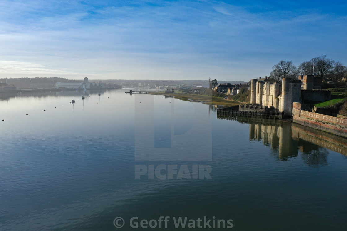 "Upnor Castle, Kent" stock image