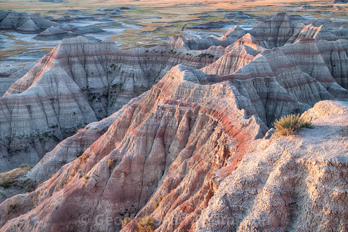 "South Dakota Badlands" stock image