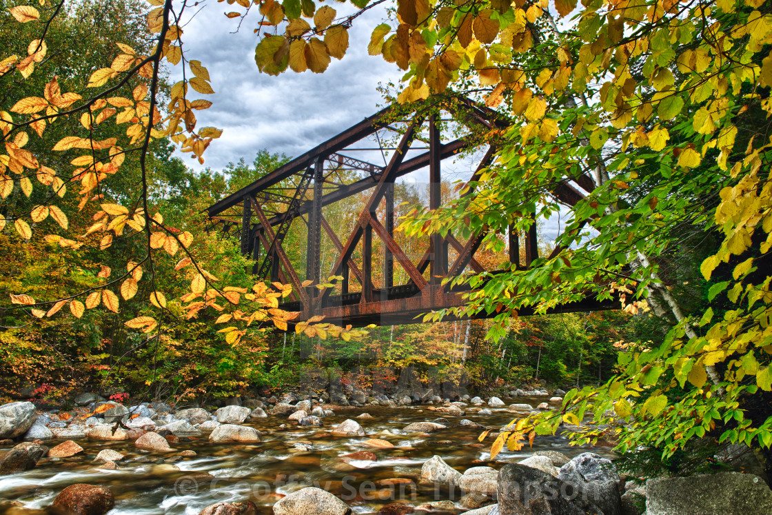 "Railroad Bridge" stock image