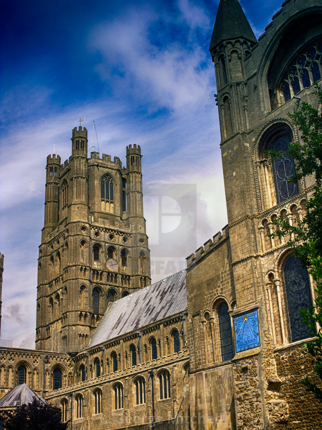 "Ely Cathedral" stock image
