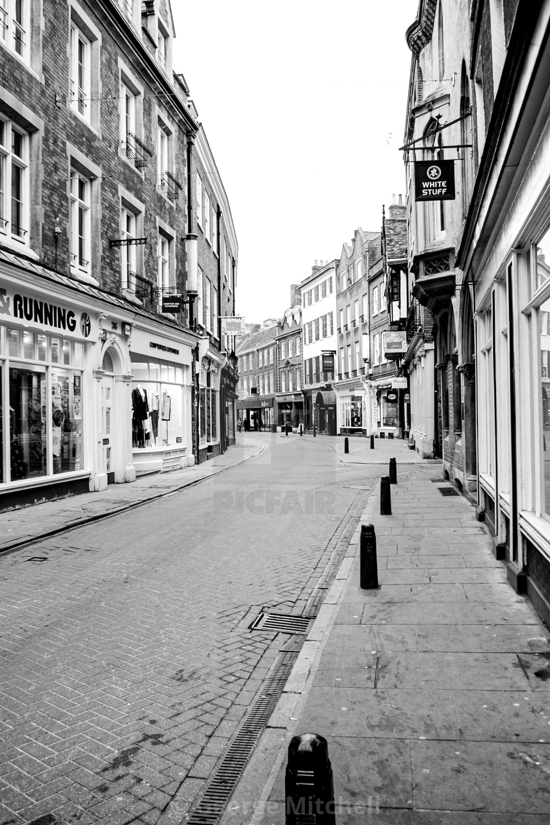 "Lockdown in Cambridge" stock image