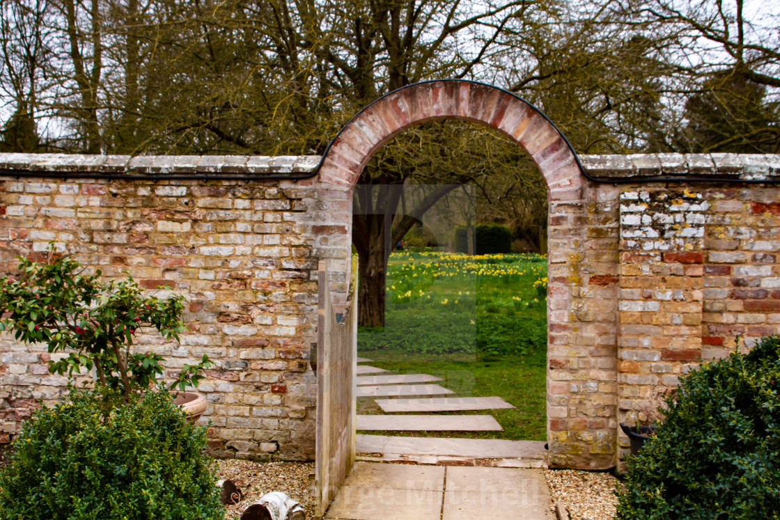 "Garden Archway" stock image