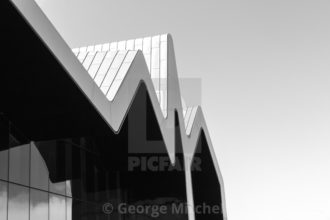 "Architecture- Riverside Museum" stock image