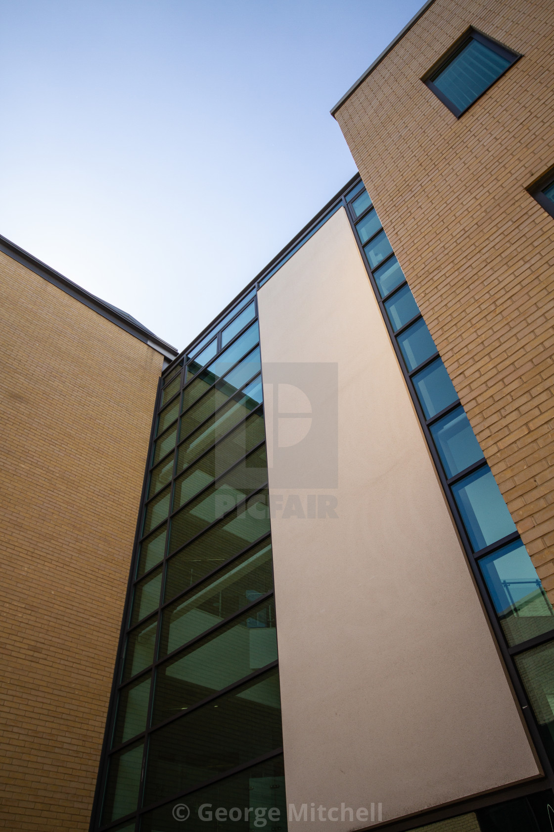 "Modern Architecture, Huntingdon,Cambridgeshire, UK" stock image