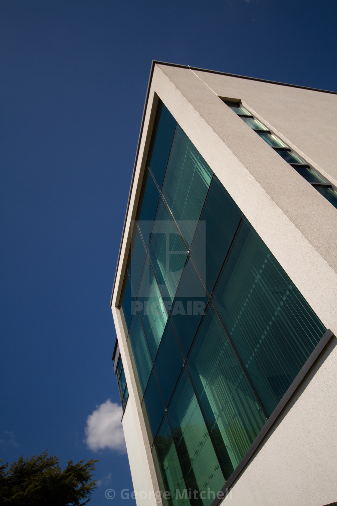 "Modern Architecture, Huntingdon,Cambridgeshire, UK" stock image