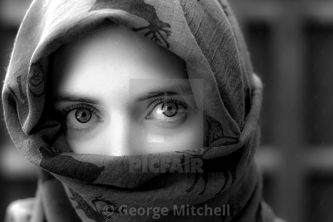 "Window to the soul" stock image