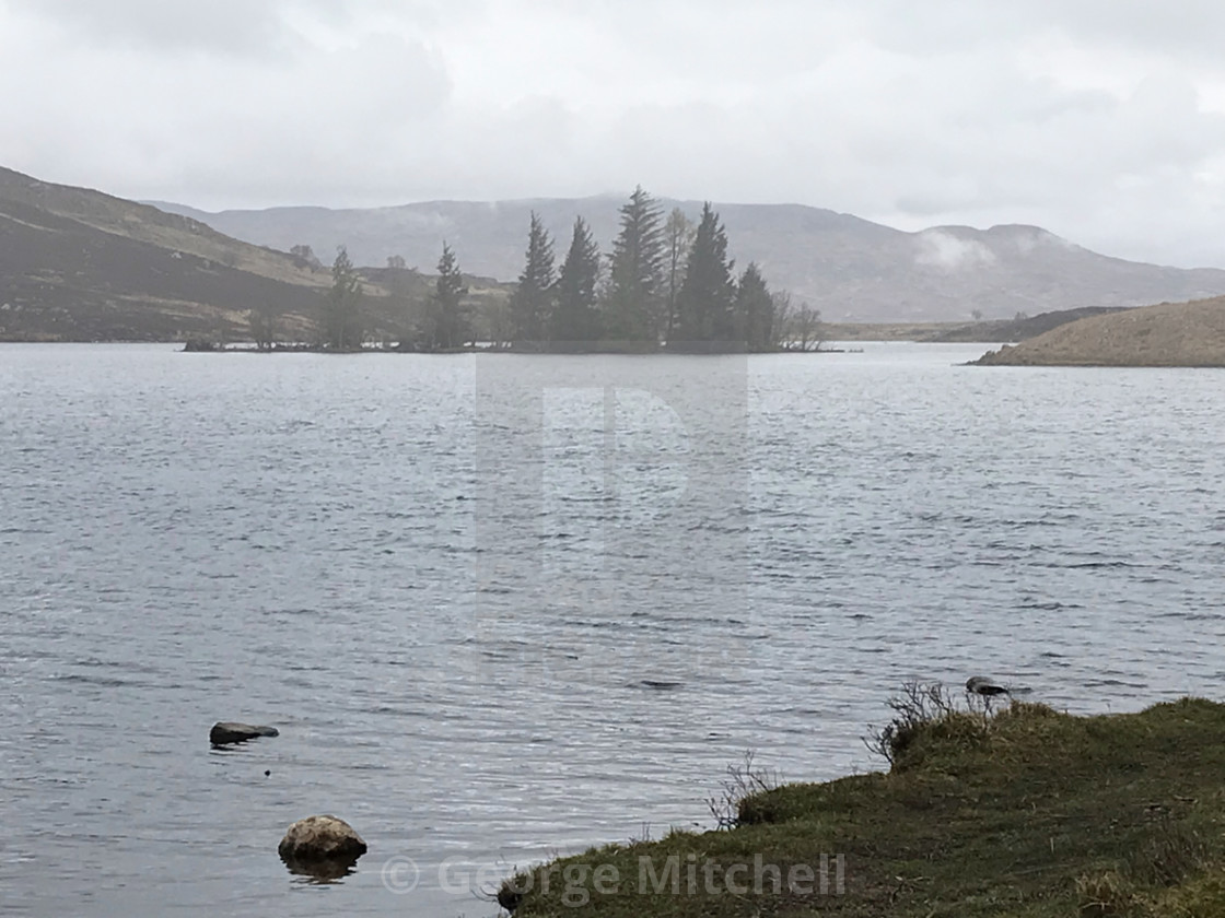 "Ban Eilean Island, Scottish Highlands" stock image